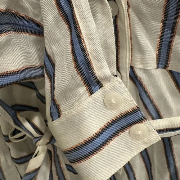 GUESS STRIPED SHIRT DRESS - Picture 5 of 9